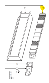 MR HEATER REPLACEMENT BURNER ASSEMBLY FOR 8000 SERIES MODELS