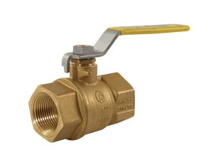 JOMAR 3/8" FNPT FULL-PORT BRASS BALL VALVE