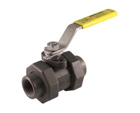 JOMAR 2" FNPT CARBON STEEL BALL VALVE - FULL PORT - DOUBLE UNION END
