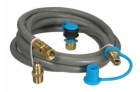 MB STURGIS 3/8" QUICK CONNECT GAS CONNECTOR WITH ADAPTERS - 12'
