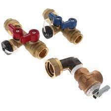RINNAI 107000284 SENSEI PLUMBING ISOLATION VALVE KIT