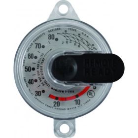 REMOTE READY TABBED GAUGE DIAL FOR UNDER GROUND TANKS