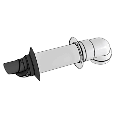 RINNAI 229032 2/4 21" CONDENSING HORIZONTAL TERMINATION KIT