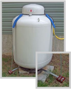 MINUTE MAN 2365 UPRIGHT TANK ANCHORING SYSTEM