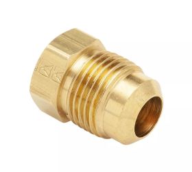 27 3/8 - BRASS FLARE PLUG - 3/8"