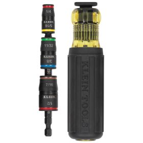 KLEIN TOOLS 7-IN-1 IMPACT FLIP SOCKET WITH HANDLE