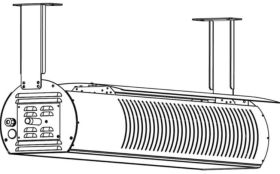 SUNSTAR CEILING MOUNT BRACKET KIT