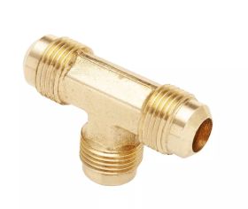 44 5/8 - BRASS FLARE TEE - 5/8"