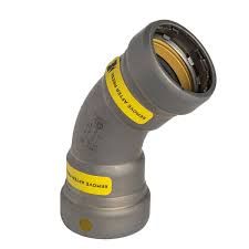 STREAMLINE CP03044G CARBON STEEL PRESS FITTING - 1" 45° ELBOW