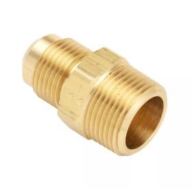 48 1/2X1/2 - BRASS HALF UNION - 1/2" M.FLARE x 1/2" MNPT