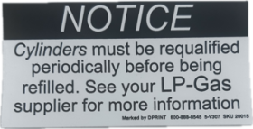 FOOD TRUCK DECAL - REQUIRED NOTICE