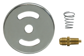 BAYOU CLASSIC® AIR SHUTTER, SPRING, AND BRASS FITTING - #55 ORIFICE