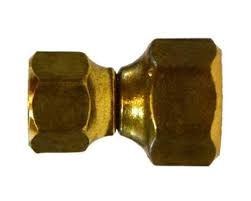 BRASS FORGED REDUCING SWIVEL NUT - 1/2" x 3/8"