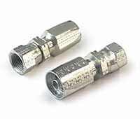 GANN HOSE COUPLING END - 5/16" x 3/8" FEM FLARE SWIVEL