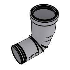 RINNAI 710202NPP 2/4 CONDENSING 90° DIVERTER NOSE