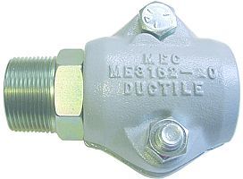 ME3162-20 CLAMP STYLE HOSE COUPLING 1-1/4" HB x 1-1/4" MNPT