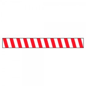 DECAL - S29 - BARRICADE MARKER - 36" x 4"