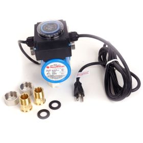 AQUAMOTION RECIRCULATION PUMP FOR HOT WATER TANKS WITH A DEDICATED RETURN LINE