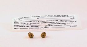 BROILMASTER LP TO NG CONVERSION KIT FOR T3, R3, & R3B GRILLS