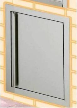 BROILMASTER BUILT-IN STAINLESS STEEL SINGLE DOOR KIT