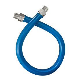 DORMONT 1675 BP-60 BLUE HOSE MOVEABLE GAS CONNECTOR 3/4" x 60"