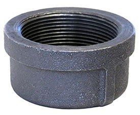 SCHEDULE 40 3/4" BLACK IRON CAP