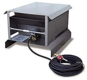 RED DRAGON 200,000 BTU CONSTRUCTION HEATER W/100' HOSE & QUICK CONNECT