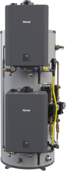 RINNAI DEMAND DUO™ H-SERIES HYBRID WATER HEATING SYSTEM - 320,000 BTU
