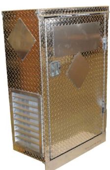 GARDNER MARSH COMPACT DISPENSER CABINET WITH COMPONENTS - NO METER