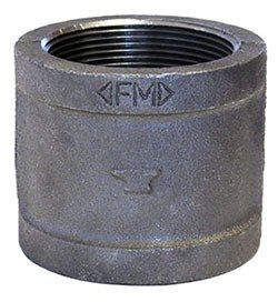 SCHEDULE 40 3/4" BLACK IRON COUPLING