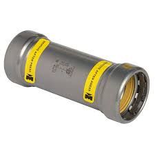 STREAMLINE CP01903G CARBON STEEL PRESS FITTING - 1/2" COUPLING NO STOP