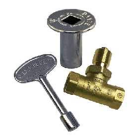 DANTE 1/2" STRAIGHT BALL VALVE COMBO PACK - CHROME FINISH