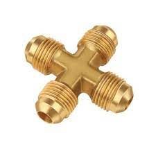 30 5/8 - BRASS FLARE CROSS - 5/8"