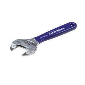 KLEIN TOOLS SLIM-JAW ADJUSTABLE WRENCH - 6"