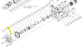 BLACKMER COVER O-RING FOR EBSRAY RC20 & RC25