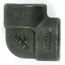 SCHEDULE 80  BLACK IRON ELBOW - 90° - 1/2"