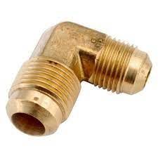 55R 1/2X3/8 - BRASS REDUCING FLARE ELBOW - 1/2" x 3/8"
