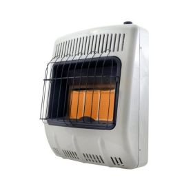 HEATSTAR F156041 20,000 BTU VF RADIANT NAT GAS HEATER W/THERMOSTAT & BLOWER