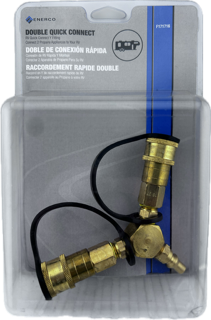ENERCO DOUBLE QUICK CONNECT Y FITTING