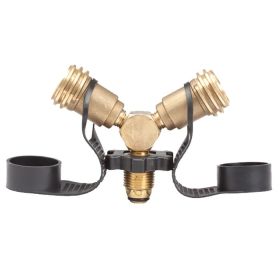 MR HEATER PROPANE "Y" FEMALE ADAPTER WITH HANDWHEEL