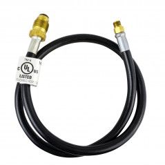 ENERCO 30" PROPANE HOSE ASSEMBLY - M.POL x 1/4" INVERTED FLARE