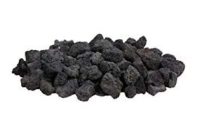 FIREGEAR BLACK LAVA ROCK - 10 LB BAG