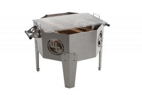 WILMINGTON GRILL STAINLESS STEEL FIRE PIT