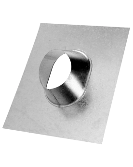 SELKIRK TYPE B VENT ADJUSTABLE ROOF FLASHING - FLAT TO 6/12 - 7" ROUND VENT