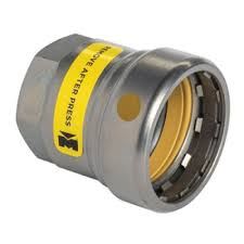 STREAMLINE CP01247G CARBON STEEL PRESS FITTING - 3/4"Px1/2"FPT ADAPTER