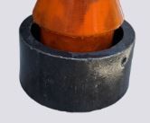 SHOVEL BARRIER SLEEVE LEAD FORGED STEEL CAP