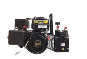 KRUG H50GL VAPOR COMPRESSOR GAS POWERED WITH 4HP LAUSON ENGINE