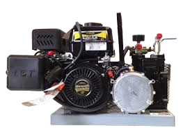 KRUG H50LPL VAPOR COMPRESSOR PROPANE POWERED WITH 4HP LAUSON ENGINE