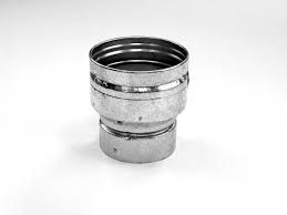 SELKIRK TYPE B VENT PIPE SIZE INCREASER- 4" TO 5" ROUND VENT