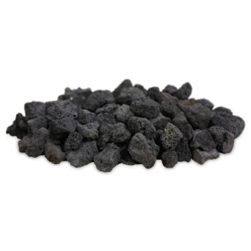 FIREGEAR BLACK LAVA ROCK - 40 LB BAG